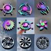 Metal Fidget Spinner Rainbow Color Hand Spinner Edc Focus Stress Relief Toy Anxiety Relief Fidget Spinner Toy For For Kids Adult
