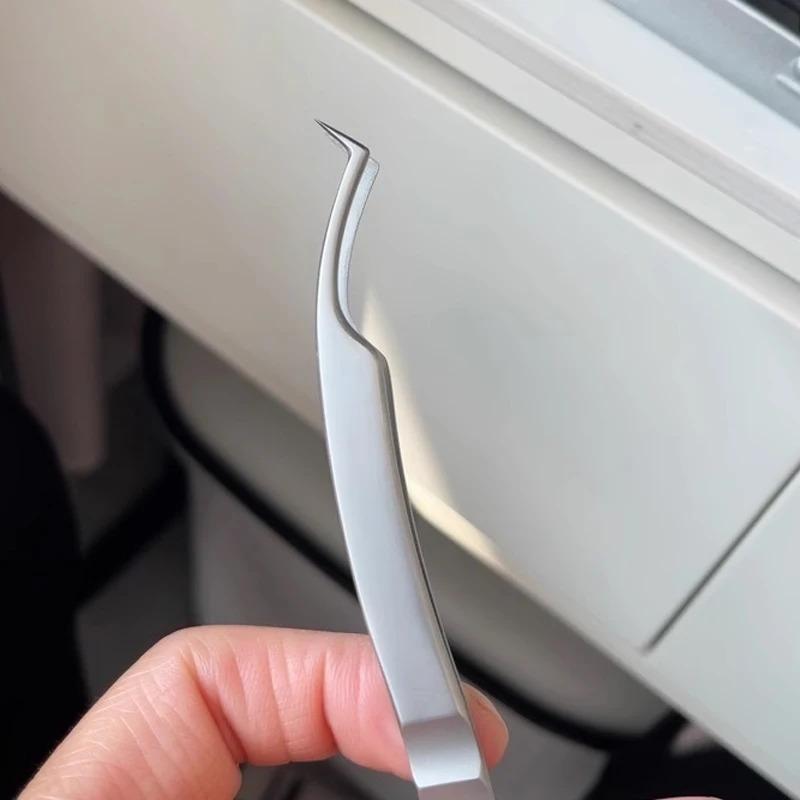 High Precision Eyelash Tweezers Beauty Eyelash Professional Grafting Eyelash High-Precision Flowering Tweezers