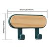 Hat Scarf Storage Organizer Wood Key Holder Strong Key Ring Rack Phone Hooks Clerk Housekeeper Decorative Wall Mounted Hangers