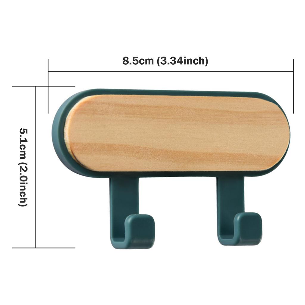 Hat Scarf Storage Organizer Wood Key Holder Strong Key Ring Rack Phone Hooks Clerk Housekeeper Decorative Wall Mounted Hangers