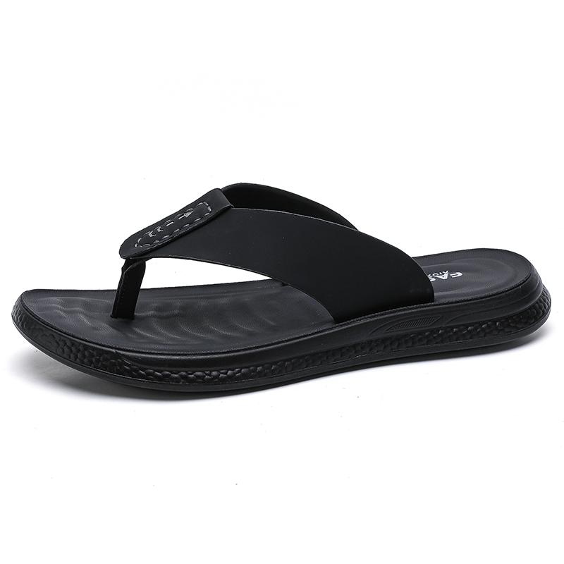 Summer Men's Outdoor Casual Slippers Flip Flops Anti Slip Waterproof Comfort Beach Shoes Youth Versatile Sandals