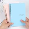A5 English Weekly Spiral Schedule Notebook