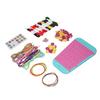 Friendship Bracelet Making Kit with 30 Strings Roped 13 Colorful Nails 30 Colorful Pegs Jewelry Stri