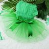 Hochzeit Hundekleider Grüne Tüllröcke für Kleine Hunde Süßer Schleifenrock Sommerkleid Hundekleidung für Chihuahua Bekleidung