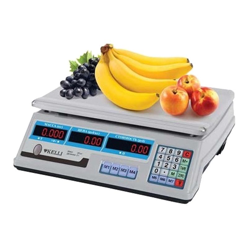 

Торговые весы Kelli Kl-1524 Серые