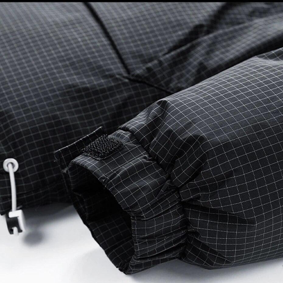 Зимние мужские парки 8XL 9XL размера плюс толстая стеганая куртка модные повседневные — фото 7