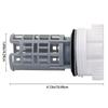 High Capacity Washing Machine Drain Pump Filter High Efficiency Anti Clog Laundry Filter Plastic Replacement Accessories