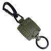 Retractable Keychain Heavy Duty Badge Holder Reel with Belt Clip 23'' Steel Wire Cord Heavy Duty Carabiner Key Holder
