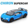 1:24 Chiron Atlantic Modello Giocattolo Auto Sportive Lega Pressofusa Sterzo Ruota Anteriore Suono Luce Portiere Apribili Ritiro per Regali per Bambini