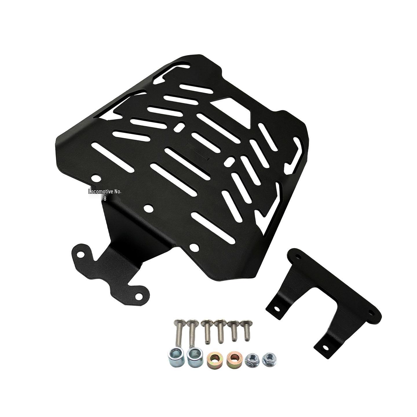 Compatible Zongshen 150X Rear Luggage Rack - Aluminum Tail Box & Wing