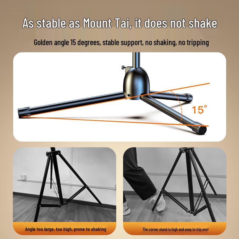 Professional Floor Tripod Microphone Stand