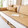 High-Grade Pe Rattan Sofa Mat  New Summer And Summer Seat Cushion Non-Slip Cover Cloth Towel Hair