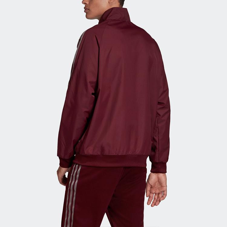 adidas Manchester United Jackets Men's Fuchsia Lapel Moderate Other FR3865