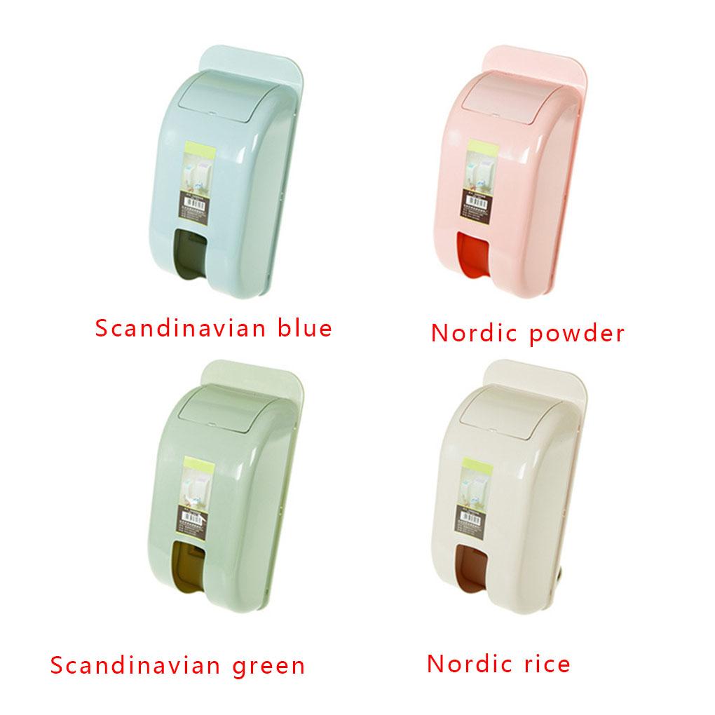 Grocery Bag Holder Wall Mount Storage Rack Dispenser Plastic Home Kitchen Organizer Garbage Bags Storing Box