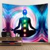 Home Decor Meditation Seven Chakra Tapestry Indian Buddha Wall Decor Mandala Tapestry Witchcraft Bohemian Hippie