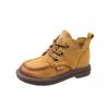 Women's Ankle Boots Lace Up Autumn Handmade Retro Round Toe Short Boots Casual Soft Sole Anti Slip Comfort Boots