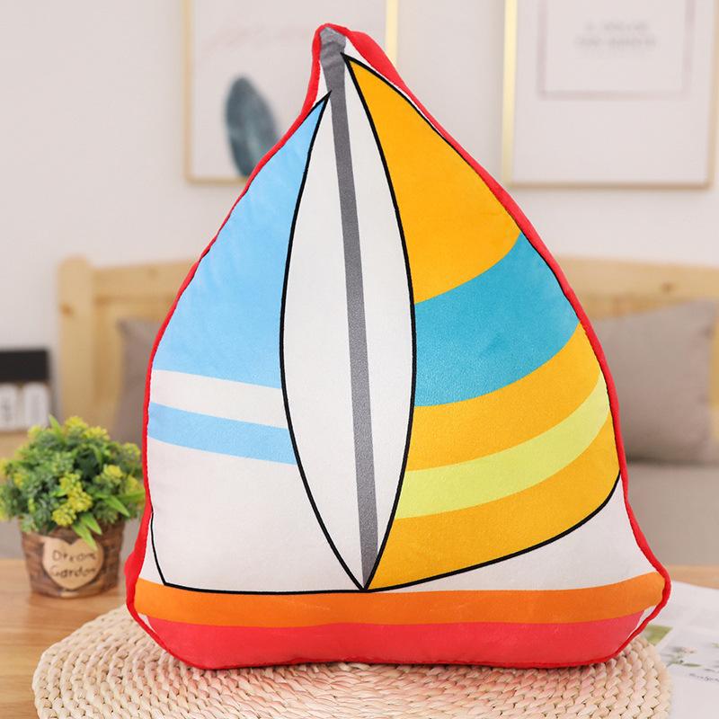 Children Car Pillow Cushion Plush Toy Helicopter Train Fire Truck Doll Ragdoll Boy Girl