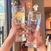 Cute beer cup household large-capacity glass water cup juice cup beverage cup couple pair cup