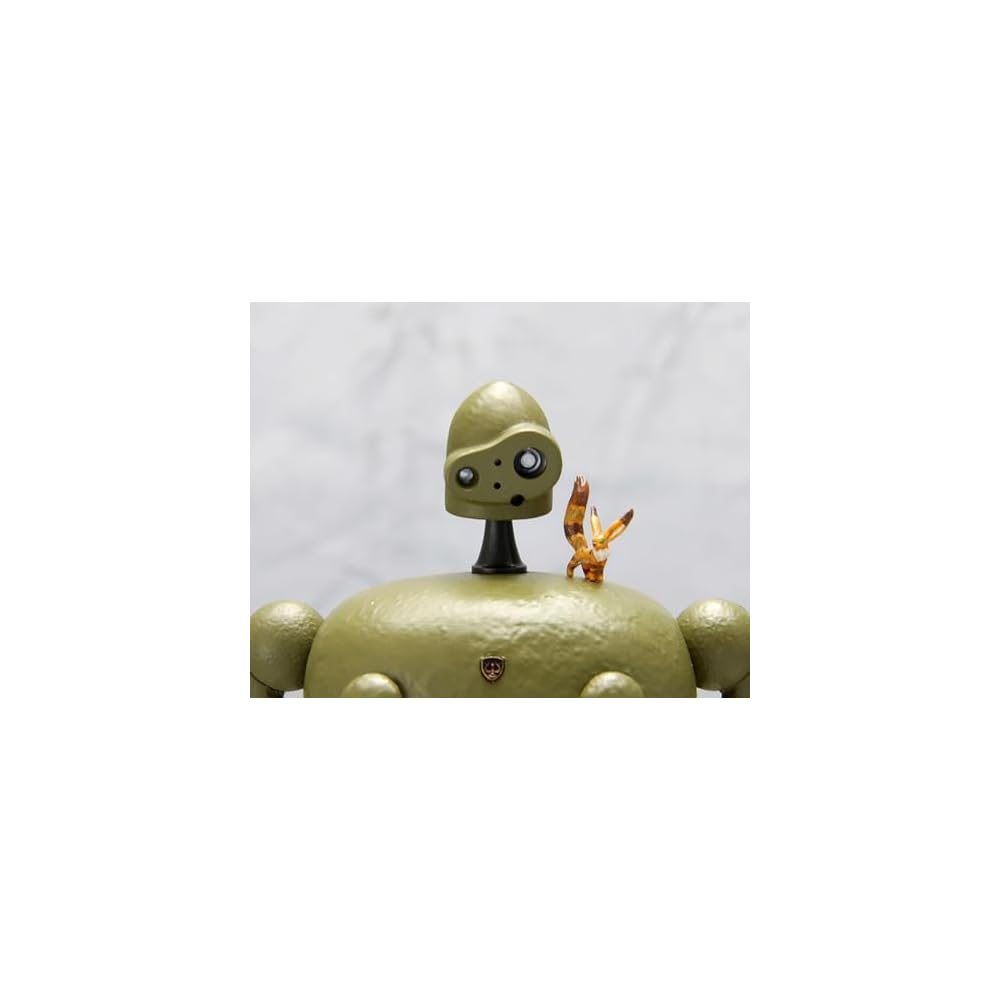 FineMolds Laputa Robot Soldier Gardener Version 1/20 Scale Model Kit with Unpainted Figures of Sheeta and Fox Squirrel