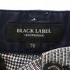 BLACK LABEL CRESTBRIDGE Glen check Long pants 70 white Men's Used