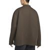 Nike Tech Fleece Reimagined Solid Loose Long Sleeve Polo Shirt Men Tops Baroque-Brown FZ7571-237