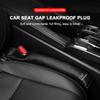 2PCS Car Seat Gap Filler Side Seam Plug Strip Leak-proof Filling Strip for Honda Mugen Power Honda Civic Accord CRV Hrv Jazz