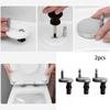 2 Pack Toilet Seat Fixings Accessories Close Household