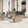 VidaXL Garden Lounge Set with Cushions 12 Pcs, Patio Sofas, Patio Furniture Set, Outdoor Furniture, 3256955