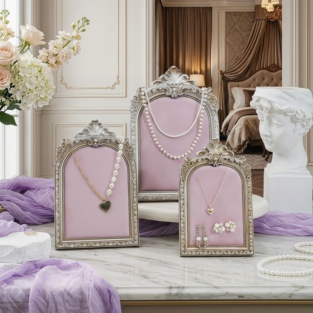 Velvet Lining Jewelry Storage Rack Earring Organizer Stand  Photography Prop