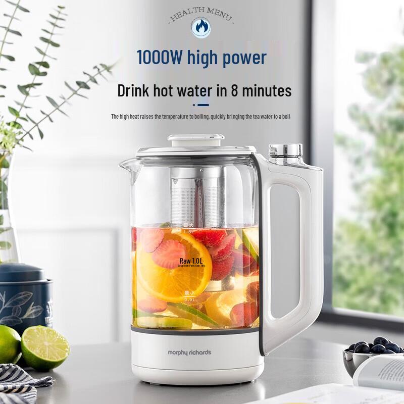 Morphy Richards 1.5L Portable Electric Health Kettle MR6089