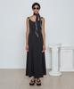 MAKE A TOAST Silky And Wide Jumpsuit Black