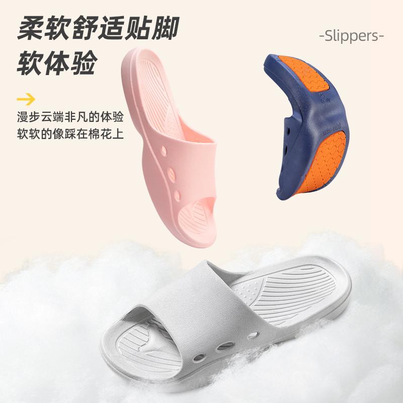 Non-slip Slippers for the Elderly Women's Summer Indoor Home Summer Bathroom Does Not Stink Feet for Home Use Elderly Cool Slippers Men