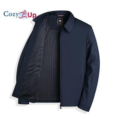 Cozy Up מעילים קלים לגברים מעיל רוח מעיל מפציץ קל מעילי גולף לגברים מעיל עבודה מזדמנת