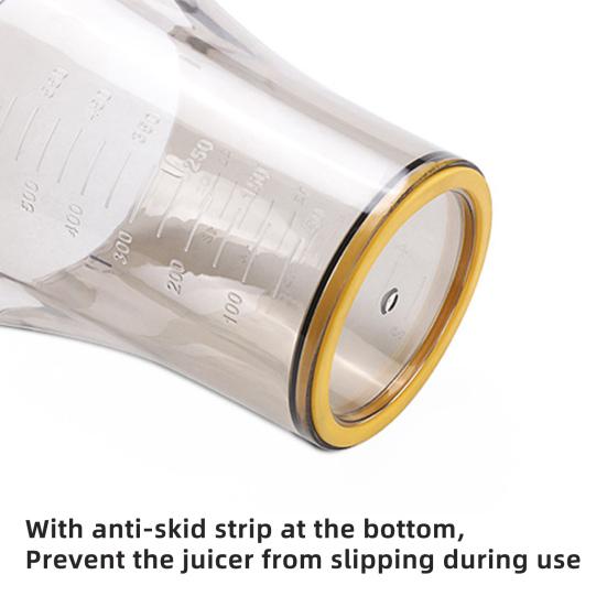 Manual Juicer with Scale And Hand Press Portable Fruit Juicer for Citrus Oranges Lemons Handheld Lemon Squeezer for Kitchen