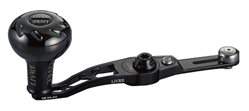 LIVRE 11412 SB B Series with EP37B All 60-65 Knob, Daiwa/ABU Right-Handed Reel, Black, SBA-66DR-KB37