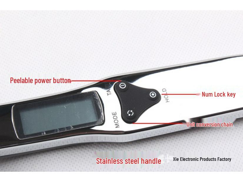 Electronic Measuring Spoon Scale for Precise Kitchen & Baking - Household Food & Gram Weight Scale