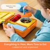 (Sunshine) - Omiebox Hot Cold Bento Box with Insulated Thermos For Kids Lunch, Sunshine