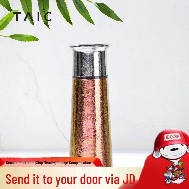 TAIC Pure Titanium Thermos Tea Cup