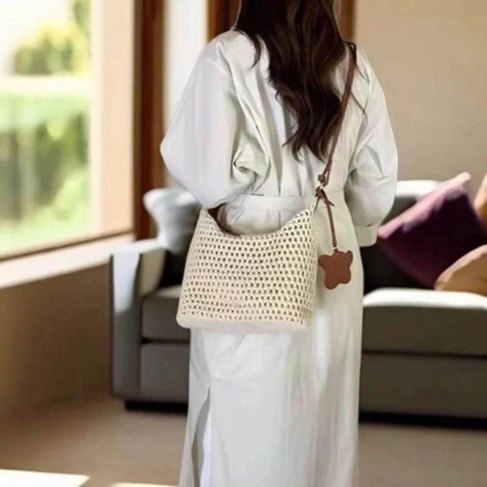 Summer Bag Female Summer Tide Shoulder Beach All The Beach Baosen Braided Bag Female