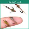 Turkey Nymph Or Biot 6pcs Hares Ear Nymph Fly Fishing Flies Highquality Materials Handtied Best For Trout Bass And Panfish