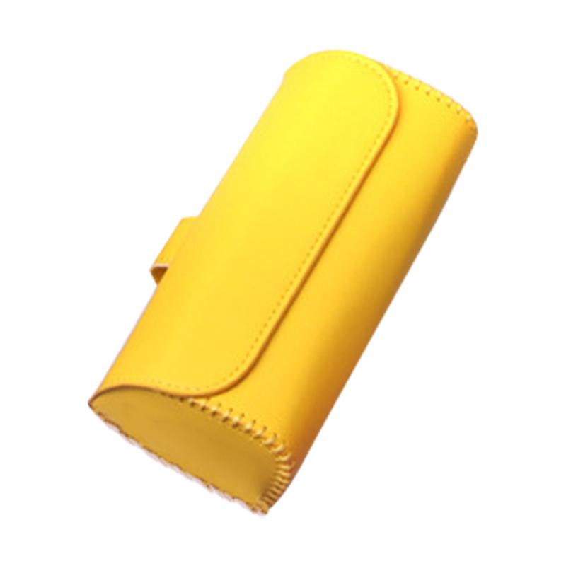 

Козырек автомобиля, держатель для солнцезащитных очков, магнитная застежка, держатель для солнцезащитных очков, кожаный ящик для хранения, держатель для очков, салон автомобиля жёлтый