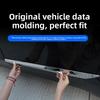 Car Sticker For Tesla Model Y Juniper 2025 2026 Scratch Protection Patch Metal Decorative Strip Door Scratch Protection Car Acce