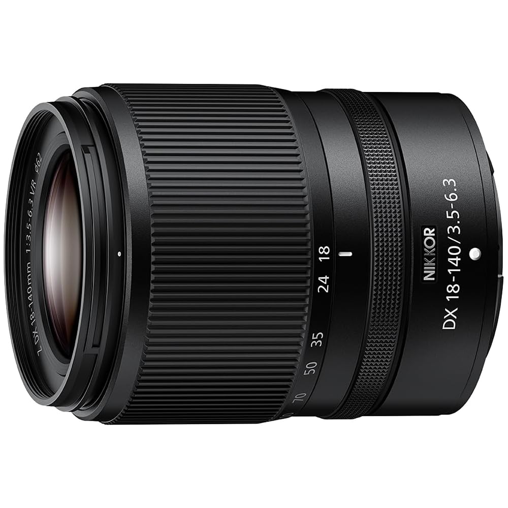 

Nikon NIKKOR Z DX 18-140mm f/3.5-6.3 VR High-Magnification Zoom Lens, Z Mount, Black