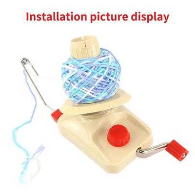 Lightweight Yarn Ball Winder Rustproof Wool Winders Household Yarn Spinner