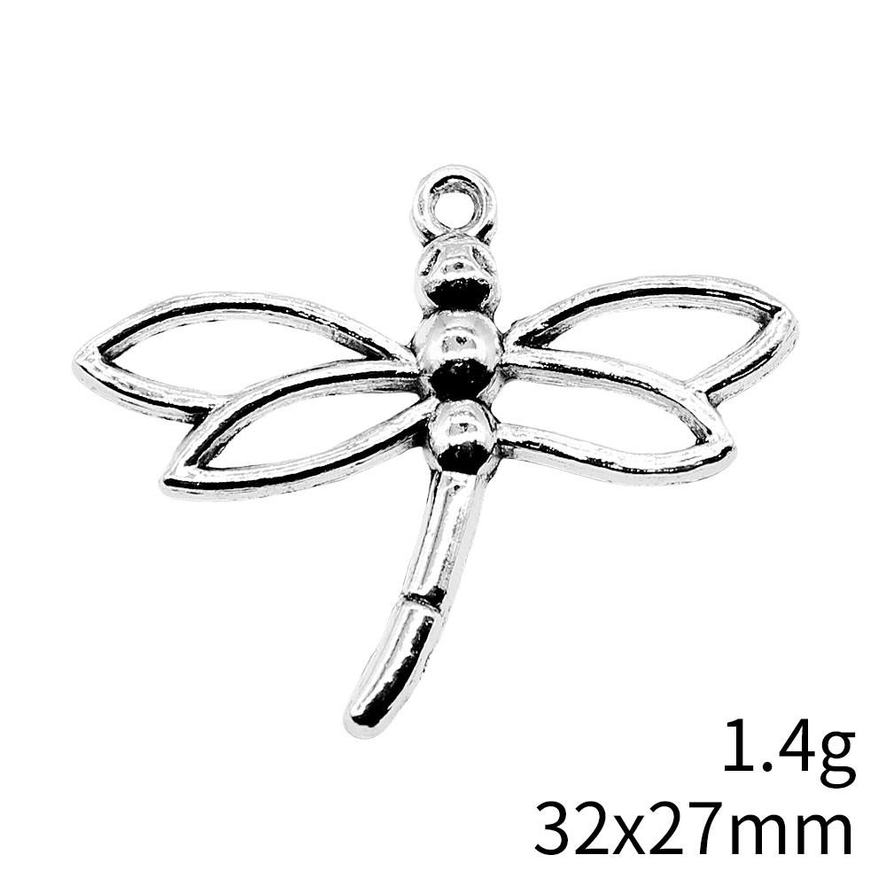 Birthday Gifts Charms Bracelet Italian Dragonfly Charms Pendant Backpack Pendant Accessories