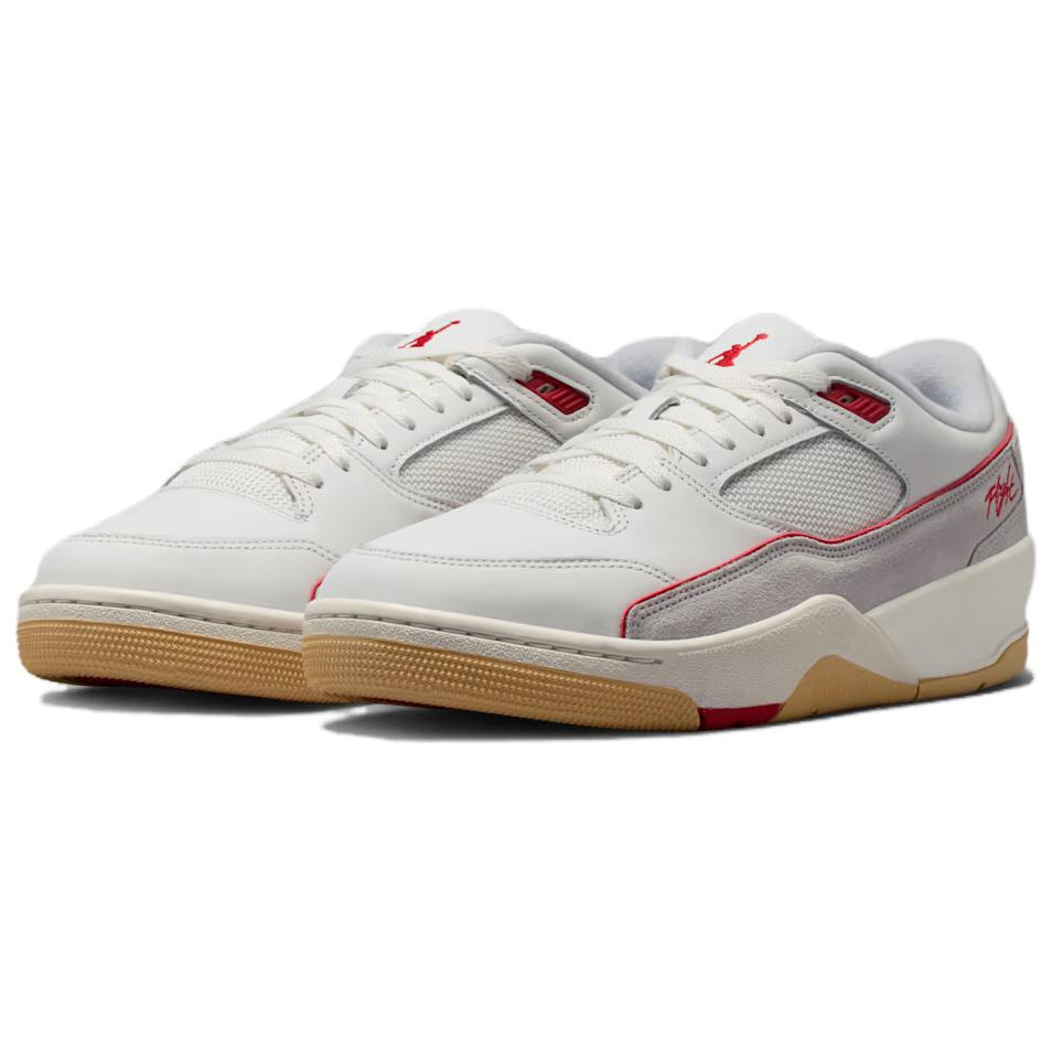 Jordan FLIGHT COURT Scarpe da Basket Vintage Uomo Grigio Bianco HF3255-108