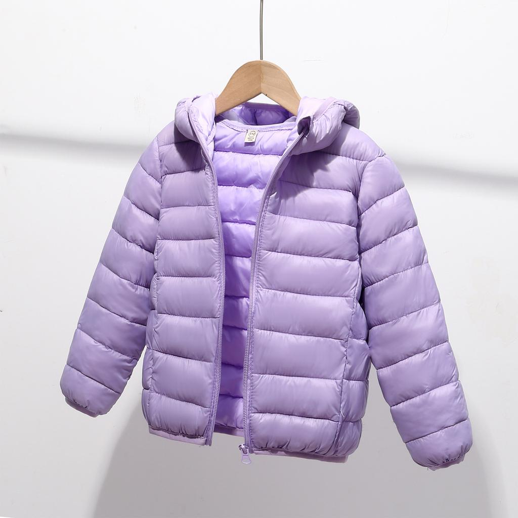 Children's Light Down Jackets for Autumn and Winter, Casual Down Jackets for Boys and Girls