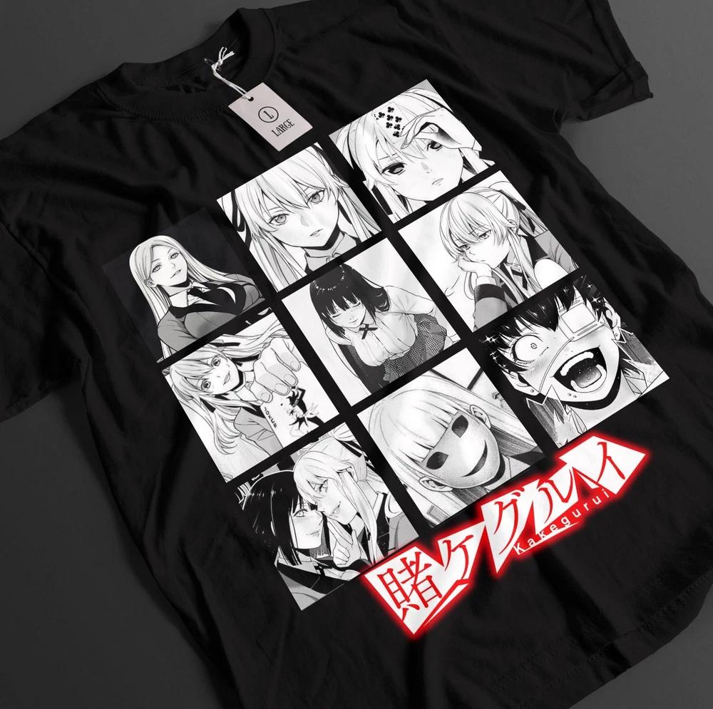 Kakegurui Shirt Yumeko Tshirt Mary TShirt Kirari Top Ryota Mind Anime Game Tee S