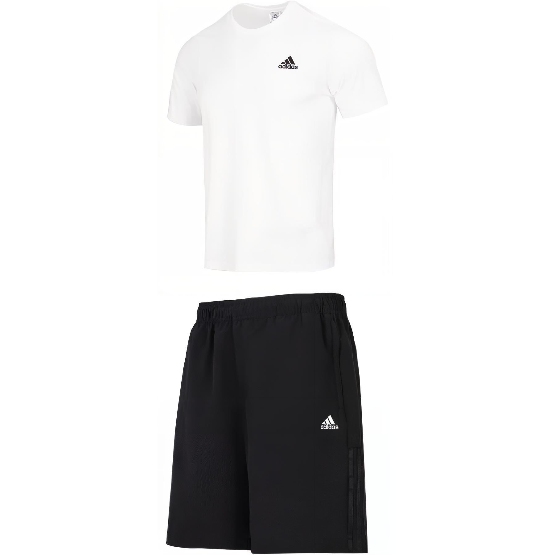 Adidas Casual Sportswear Men s White+Black IC9286+HE7405 M