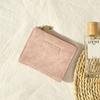 Retro Leather Short Wallet Large capacity Solid Color Zipper Purse Small Card Bag Gift